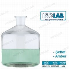 Isolab Otomatik Büret Şişesi Şeffaf ve Amber