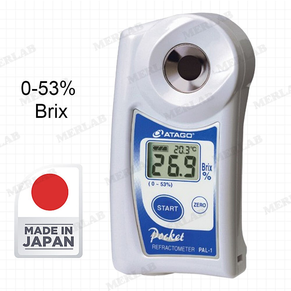 Atago PAL-1 Dijital Refraktometre 0-53 % Brix Atago / e-merlab