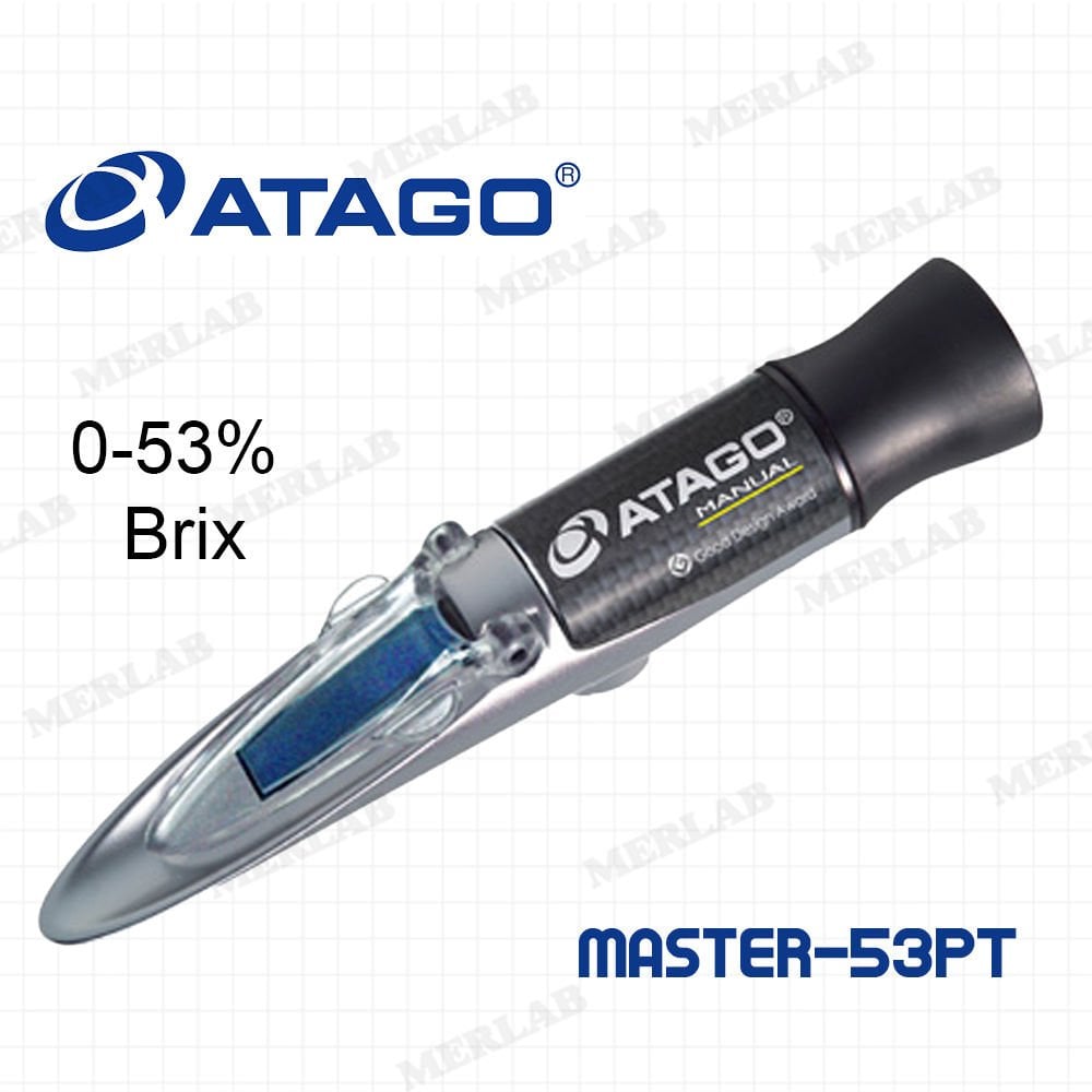 Atago Master-53PT ATC Refraktometre 0-53 % Brix