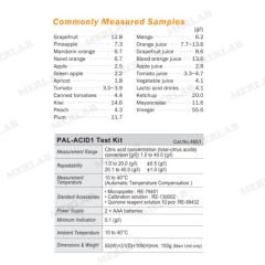 Atago Pal-Acıd1 Cep Tipi Meyve Asidi Refraktometresi