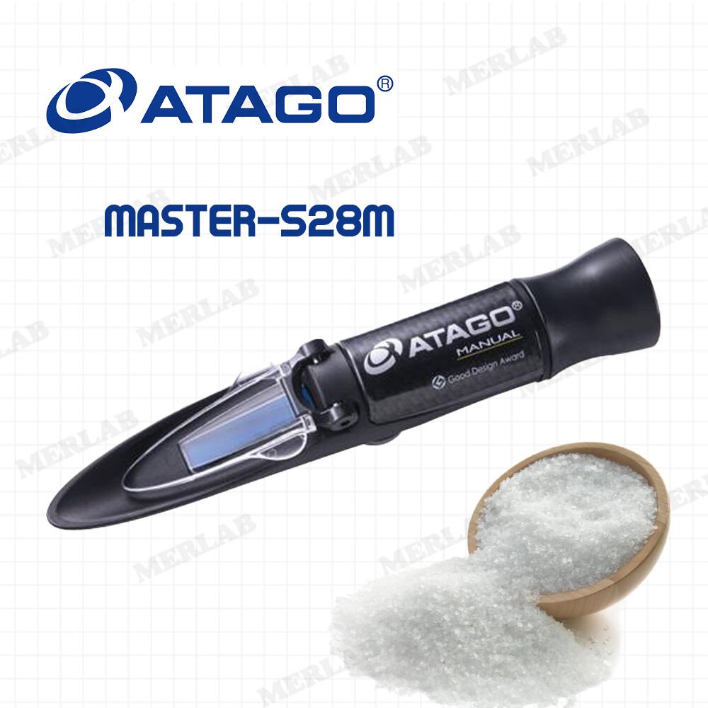 Atago 2484 Master-S28M Tuzluluk Refraktometresi  0-28 gr / 100 gr (Nacl)