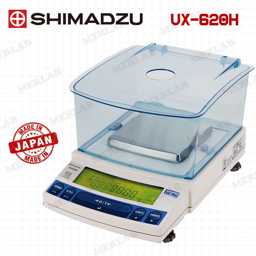 SHIMADZU Yarı Analitik Terazi Ux-620H Harici Kalibrasyon  620 gr/1 Mg