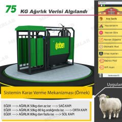 Oben Küçükbaş Tartım ve Takip Sistemi