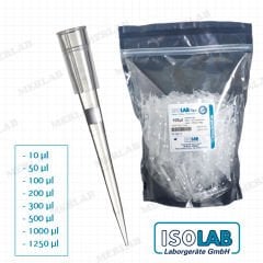 ISOLAB Pipet Uçları 1000'li Paket Bilimsel Araştırmalarda Yüksek Hassasiyetli