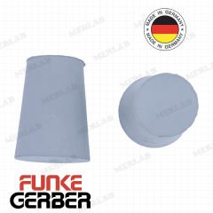 Funke Gerber Küçük Kauçuk Gri Bütorimetre Tıpası