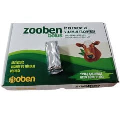 Bolus 12'li Zooben Büyükbaş 110 gr x 12 Bolus