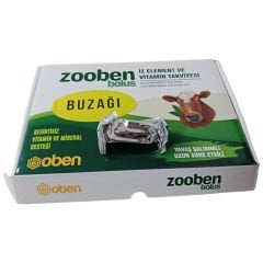 Buzağı Bolus 12'li ZOOBEN 51 gr x 12 adet Bolus Vitamin Takviyesi