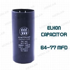 Elkon Başlatma Start Kapasitörü 64-77uF 250-450V AC