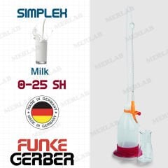 Funke Gerber SIMPLEX 4520 Titrasyon Aparatı Süt: 0 - 25° SH