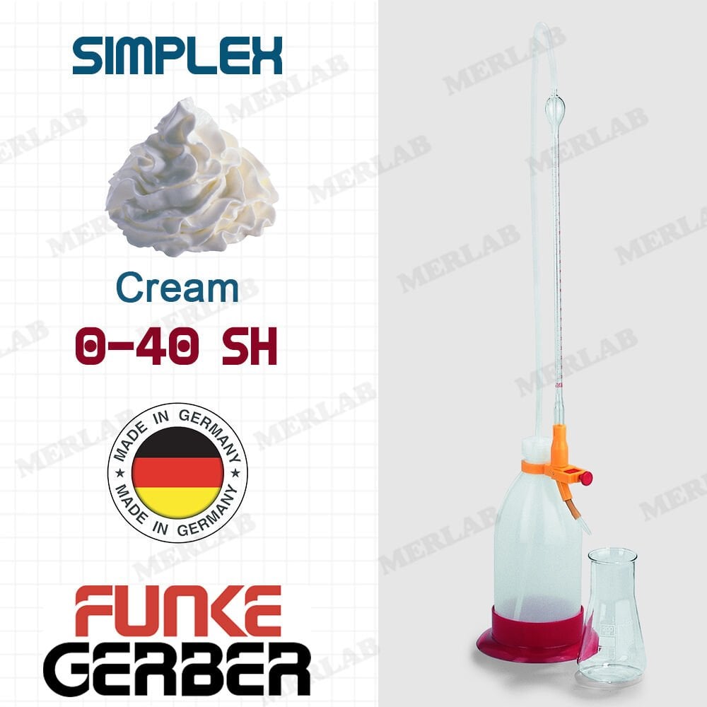 Funke Gerber SIMPLEX 4521 Titrasyon Aparatı Krema: 0 - 40° SH
