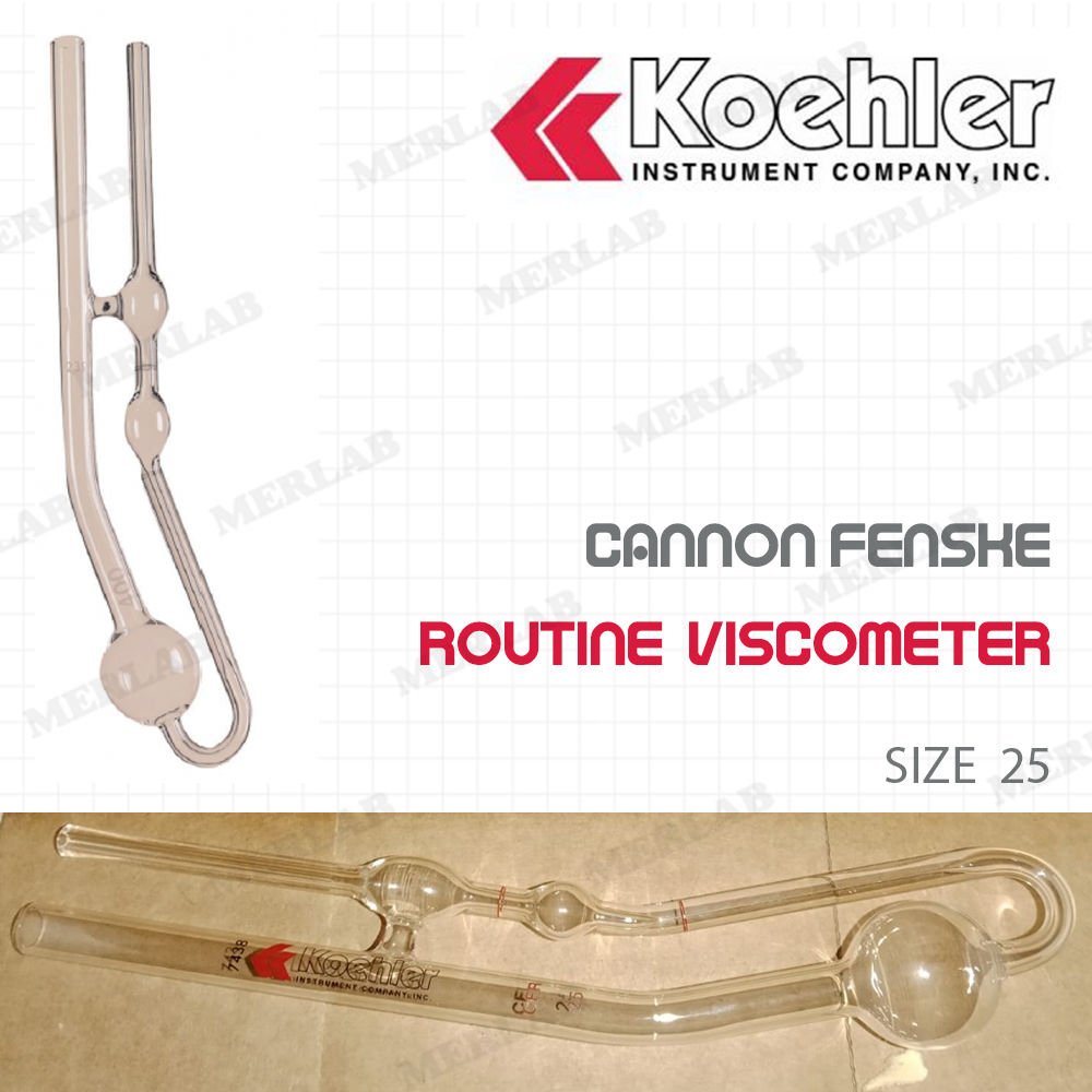 Koehler Viskometre Cannon Fenkse Routine C: 378-025-C01