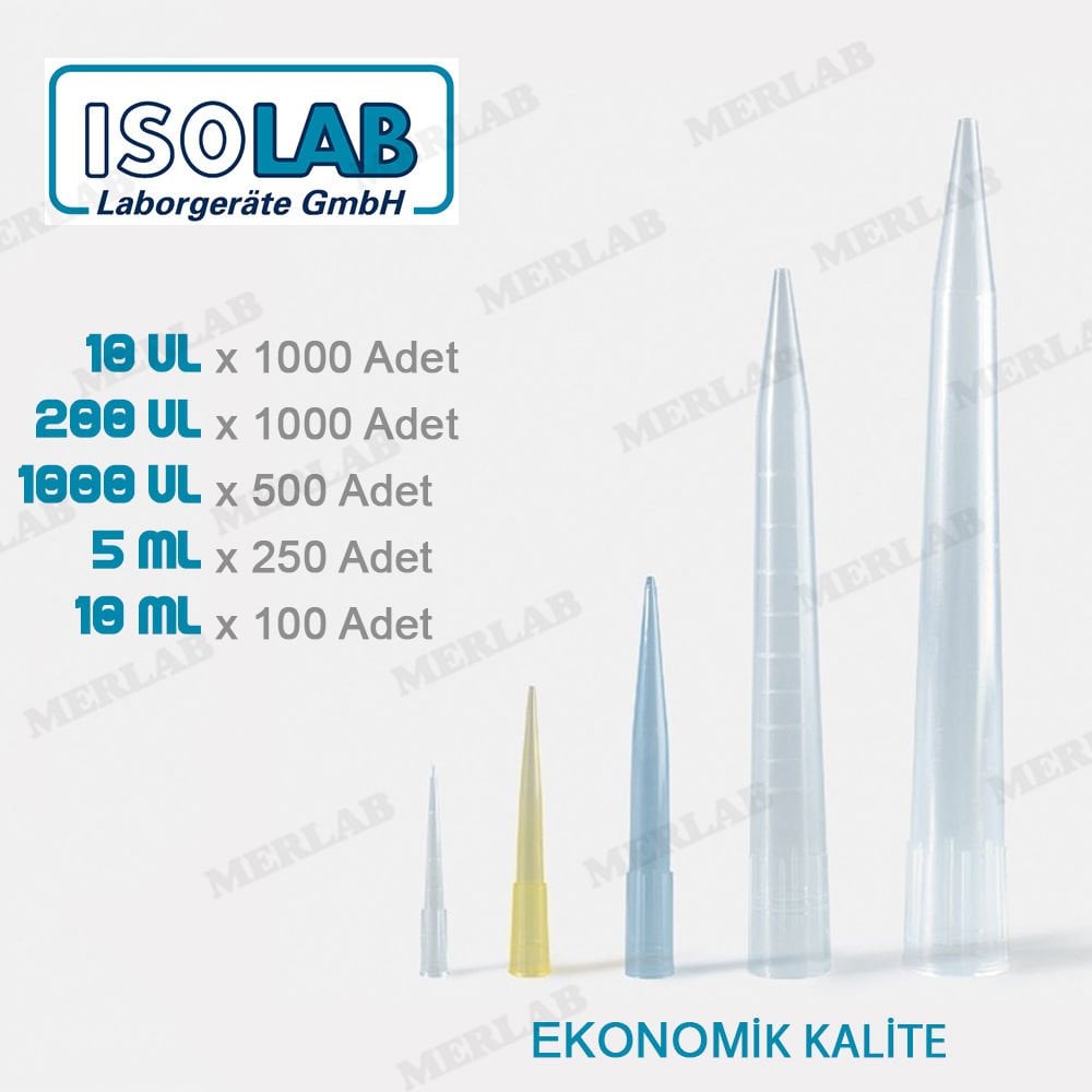 ISOLAB Ekonomik Kalite Pipet Uçları