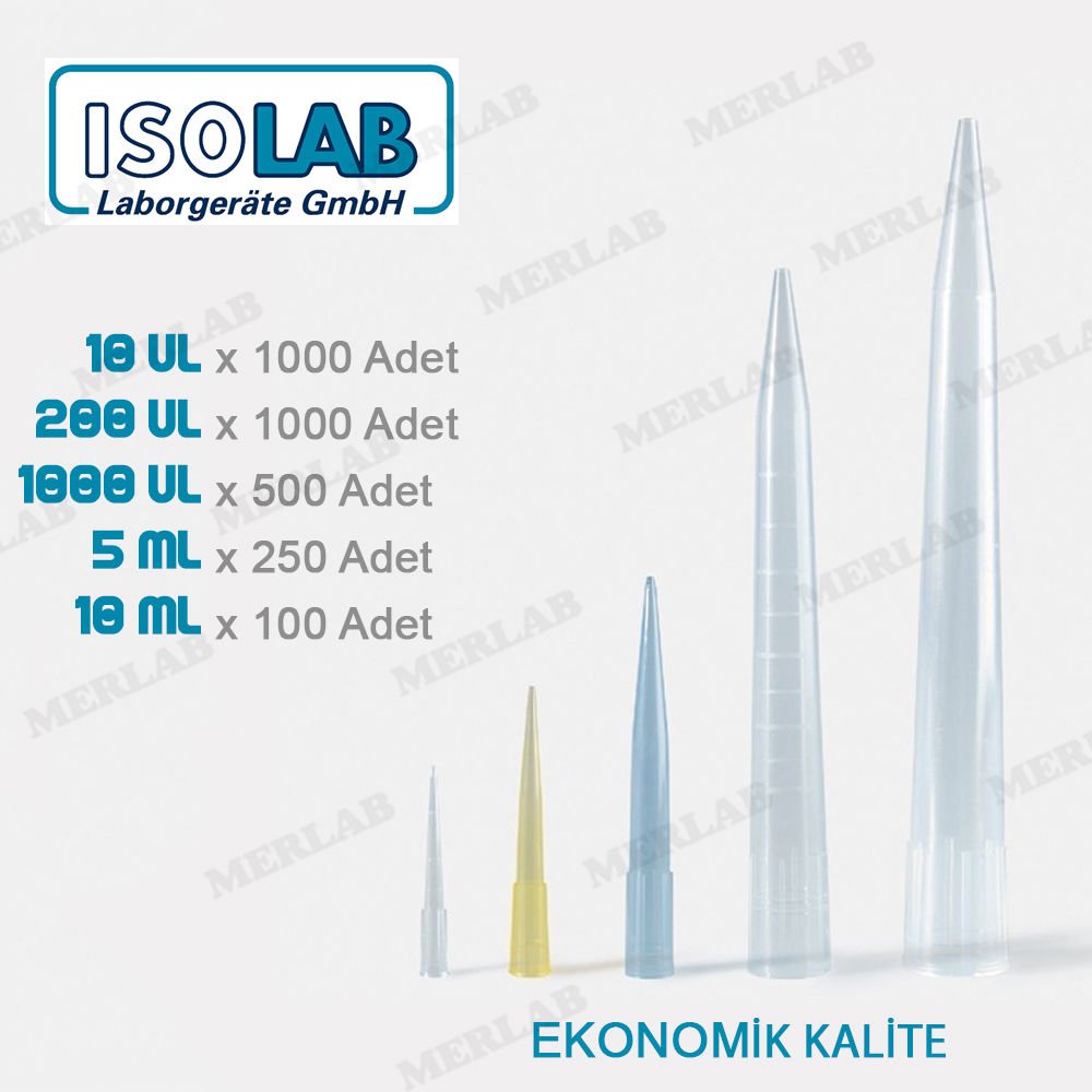ISOLAB Ekonomik Kalite Pipet Uçları