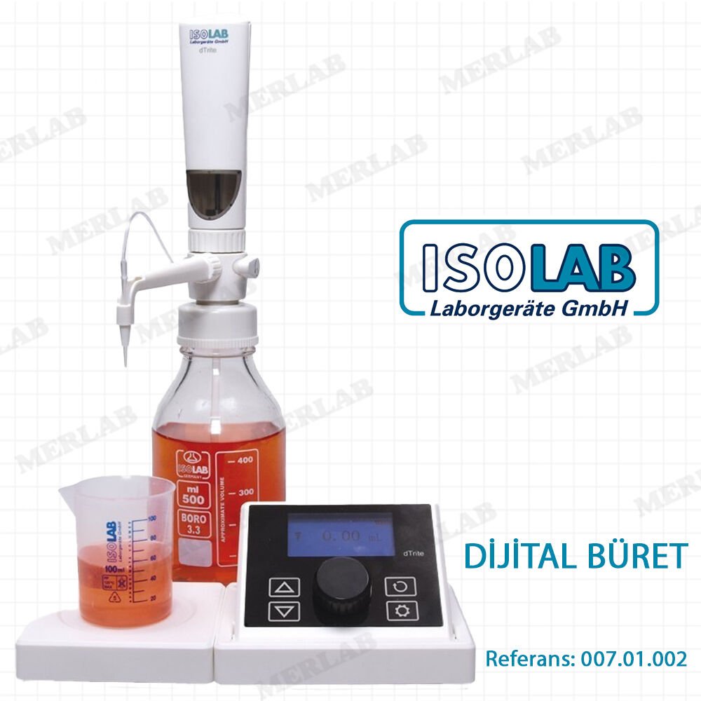 ISOLAB Motor Kontrollü Dijital Büret