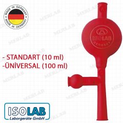 ISOLAB Üç Yollu Makro Pipet Pompası Standart ve Üniversal