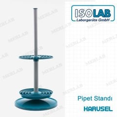 ISOLAB Pipet Standı Dik Konumlandırmalı Karusel