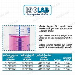 Isolab Düz Büret Class AS Grup Sertifikalı