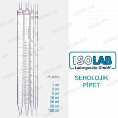 Isolab Serolojik Pipetler Saf Polistiren