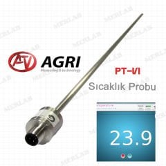 AGRI PT-VI Sıcaklık Probu ve Sıcaklık Ölçüm Uygulaması