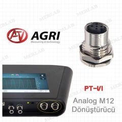 AGRI PT-VI Harici Analog Giriş için M12 Bağlantıları (Harici Dönüştürücüler)