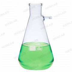 Isolab Nuçe Erlenler Cam Giriş Borulu Yan Kollu 500 ml