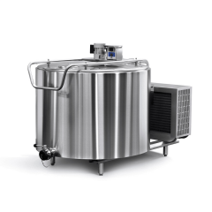 Paslanmaz Dikey Süt Soğutma Tankı