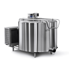 Paslanmaz Dikey Süt Soğutma Tankı