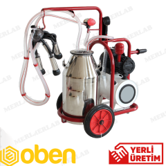 Universal Kuru Pompa inek Süt Sağma Makinesi 40 Litre