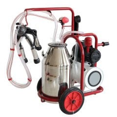 Universal Kuru Pompa inek Süt Sağma Makinesi 40 Litre