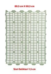 PLASTİK HAYVAN ALTLIĞI - IZGARA 80,5 X 60,5 (ALTLIK)