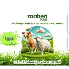 Zooben Küçükbaş Bolus Mineral ve Vitamin Destek Takviyesi 50'li Paket