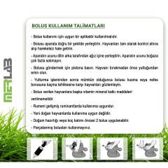 Zooben Küçükbaş Bolus Mineral ve Vitamin Destek Takviyesi