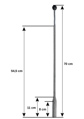Yaylı Mıknatıs Yutturma Sondası Dar Ağızlı