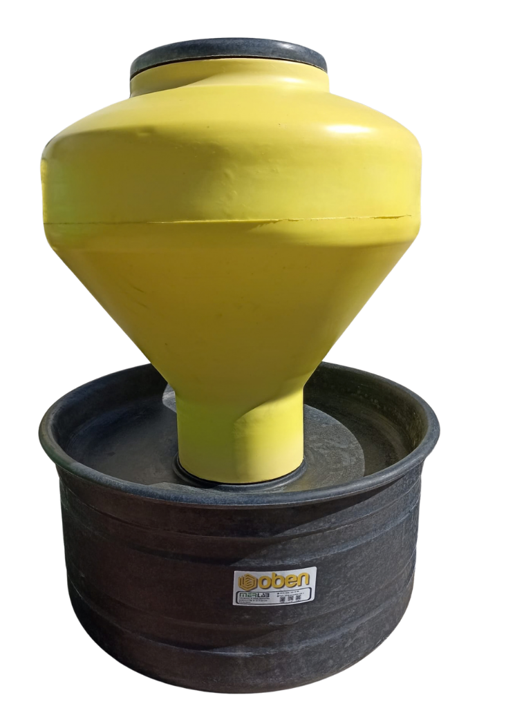 Küçükbaş Otomatik Plastik Yemlik - 100 kg Kapasiteli